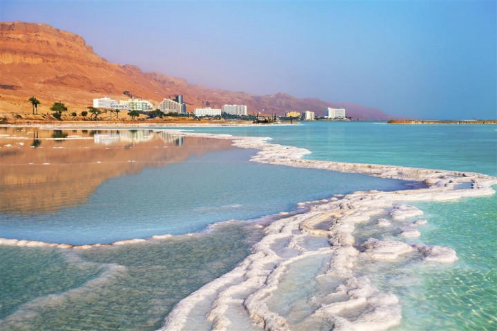 Relax on a spa at the Dead sea