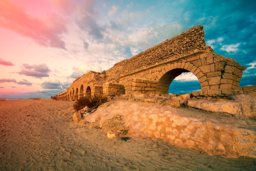 Rosh HaNikra coastal grottoes on Caesarea, Acre and Rosh Hanikra Tour