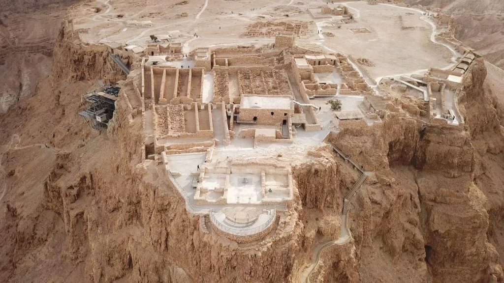 Judean Desert landscape on Masada day tour