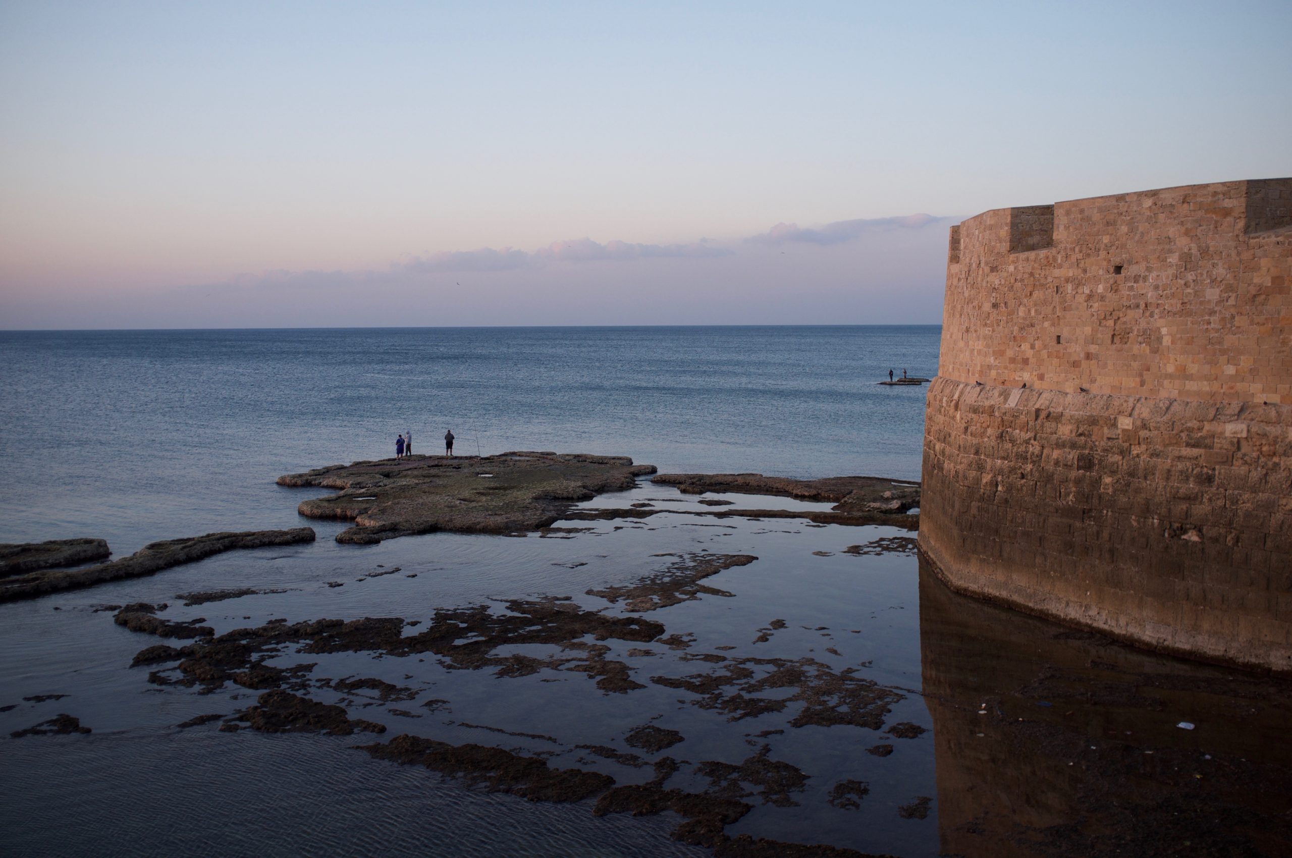 The old city and harbour of Akko on the Mediterranean coast