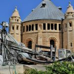 The Dormition Abbey on Mount Zion in Jerusalem