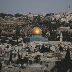 The Old City of Jerusalem skyline with the Dome of the Rock