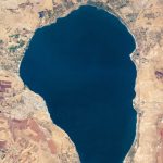 The city of Tiberias on the shore of the Sea of Galilee